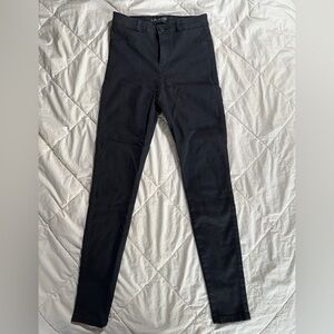 FITJEANS Contour Skinny Jeans. Black, size medium.
